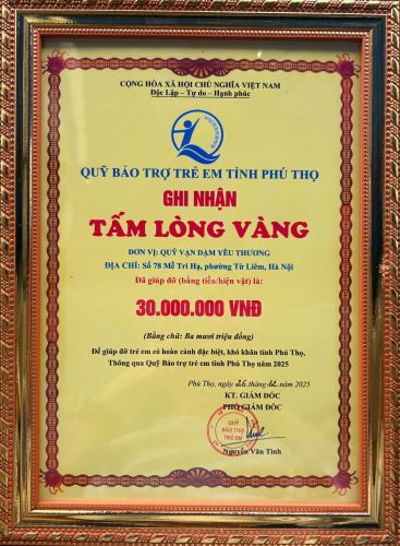 YÊU THƯƠNG ĐONG ĐẦY
