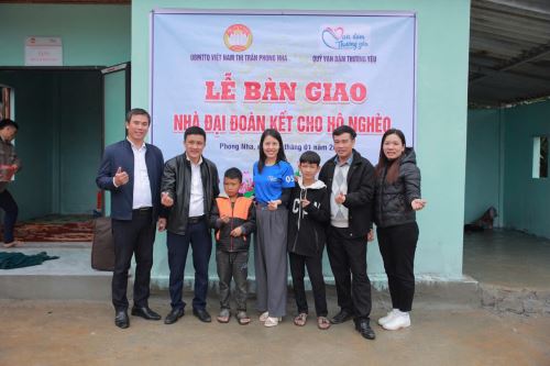 Cảm ơn Tấm Lòng Vàng đã ủng hộ xây nhà cho Hiếu Trung