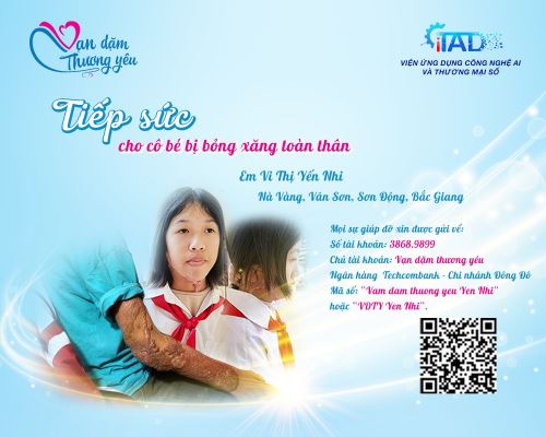 TIẾP SỨC CHO CÔ BÉ BỊ BỎNG XĂNG TOÀN THÂN